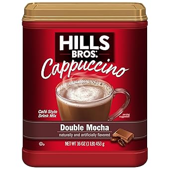 Hills Bros. Sugar Free French Vanilla Instant Cappuccino – Café-Quality Vanilla Indulgence at Home, No Espresso Bar Needed