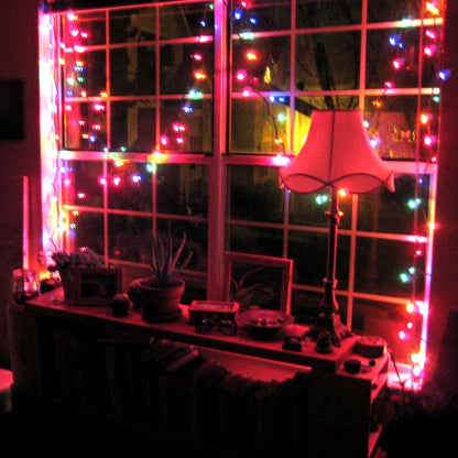 Holiday Essence Cool Touch LED String Lights – Safe Nursery and Kids Bedroom Decor, Multicolor 16ft Strand