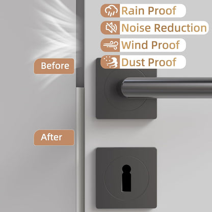 Holikin Wedge Foam Weather Strip – Living Room Sliding Door Frame Tape in White, Sleek Gap Coverage That Blends with Trim