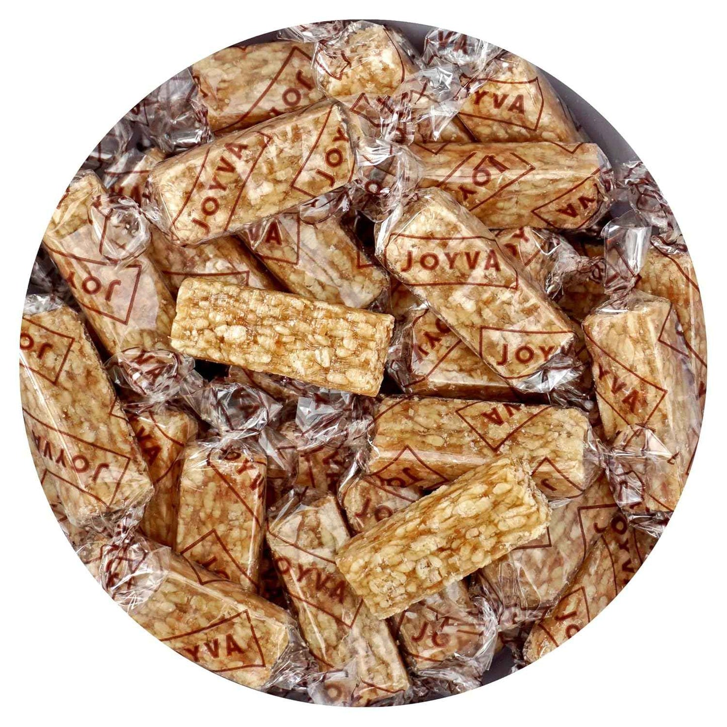 Hampton Popcorn & Candy Company Sesame Crunch Bars, 1 lb Bulk Bag – Honey Sesame Nostalgic Candy Bars for Holiday Stocking Stuffers, Hostess Gifts, and Care Packages