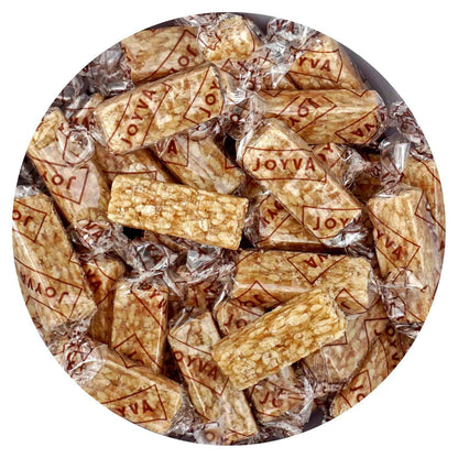 Hampton Popcorn & Candy Company Sesame Crunch Bars, 1 lb Bulk Bag – Honey Sesame Nostalgic Candy Bars for Holiday Stocking Stuffers, Hostess Gifts, and Care Packages