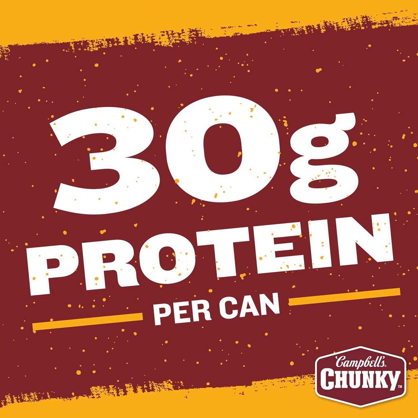 Campbell's Chunky Hot and Spicy Chili With Beans — 19 oz Tailgating Topper for Hot Dogs and Nachos