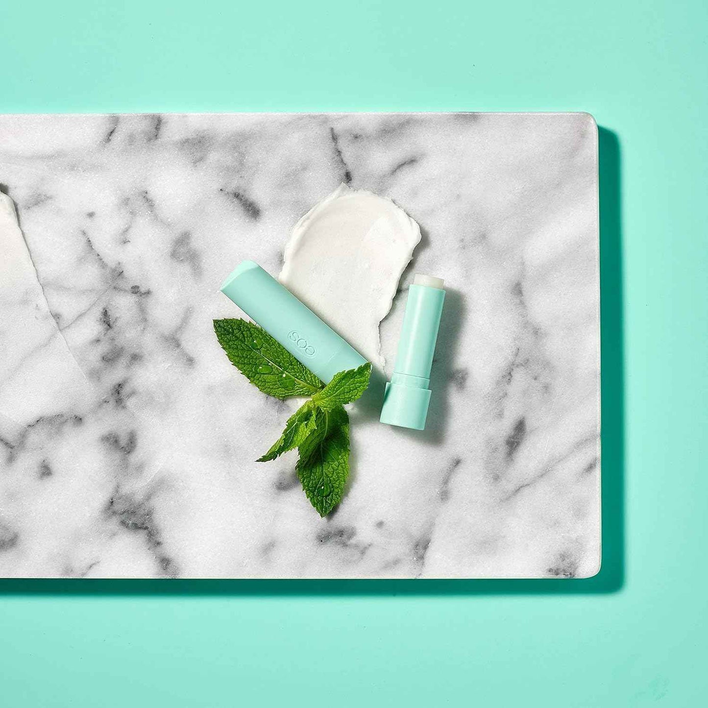 eos 100% Natural & Organic Lip Balm Sticks - Sweet Mint, Parent-Approved School Pocket Carry for Teens, Hypoallergenic