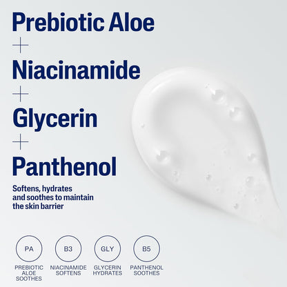 hypoallergenic, fragrance-free, and paraben-free formulation
