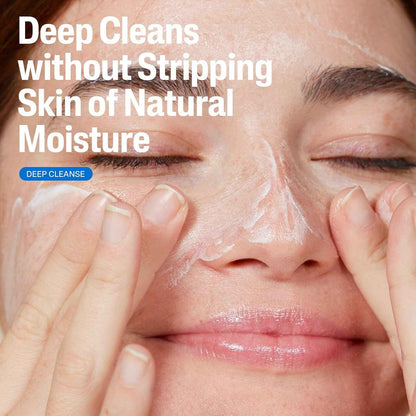 Cetaphil Daily Foaming Face Wash – Mindful Morning Cleanser for Sensitive, Combination to Oily Skin