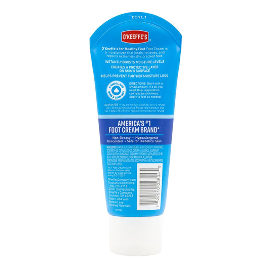 hypoallergenic, unscented, non-greasy formulation safe for diabetics