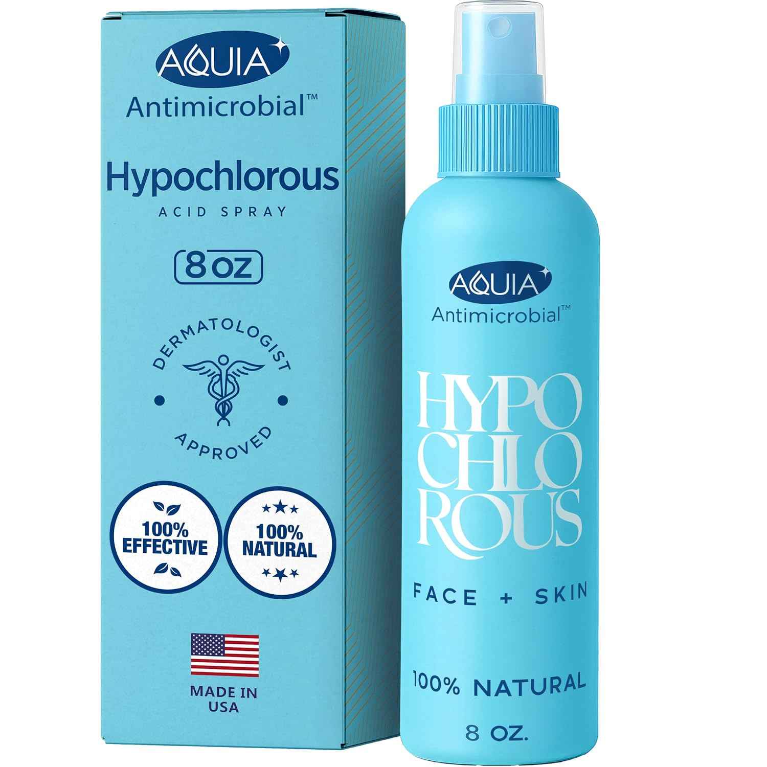 HOCL Essentials Hypochlorous Skin Spray – All-in-One Cleanser and Toner for Minimalist Bathrooms