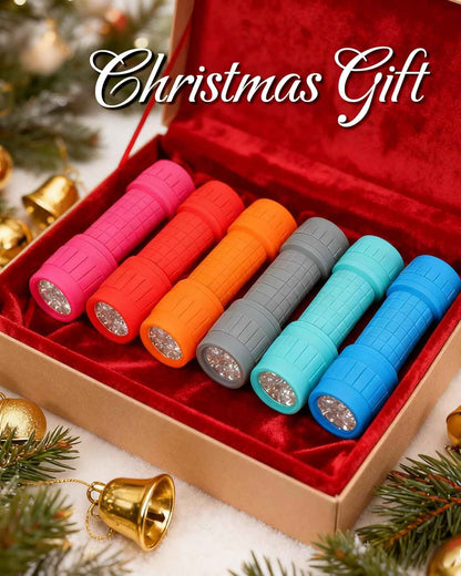 EverBrite 9-LED Flashlight 4-Pack – Weather-Friendly Portable Light for Patio, Picnic, and Backyard Gatherings