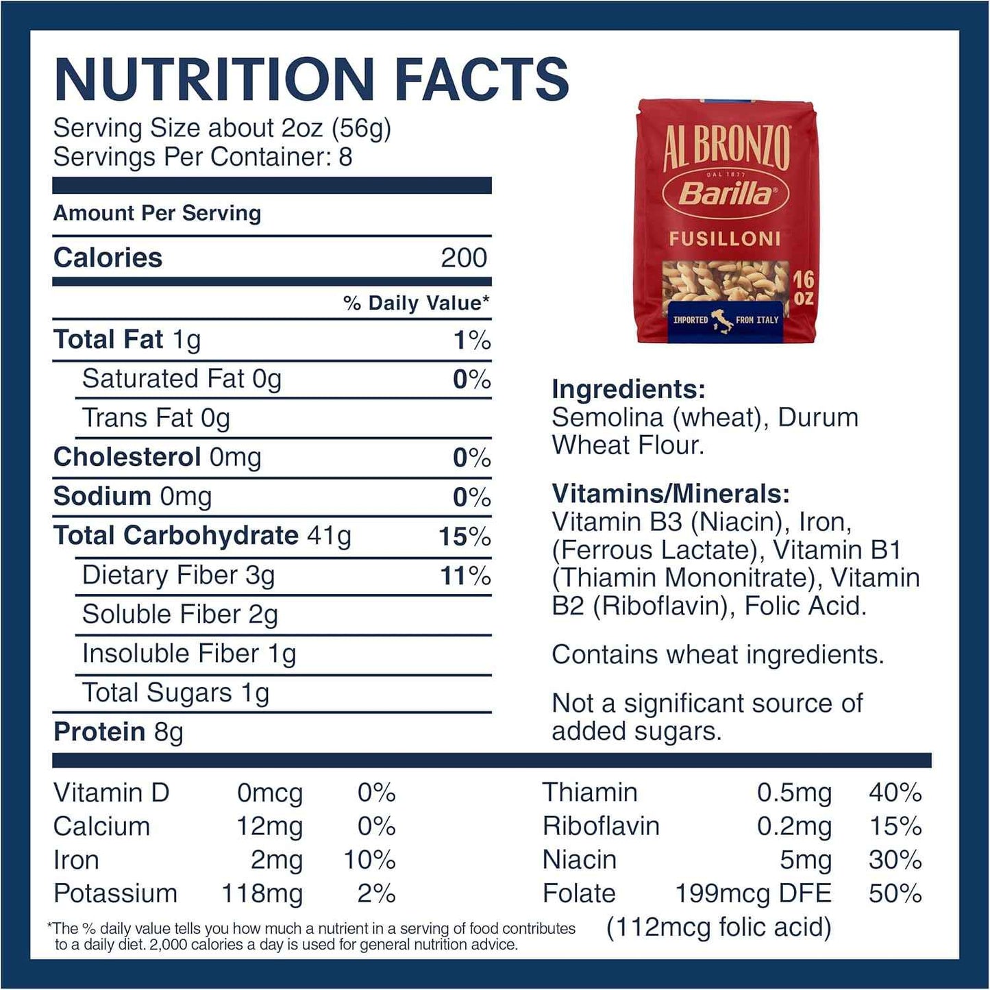 Barilla Al Bronzo Mezzi Rigatoni Kid Friendly Pasta for Family Casserole Dinners
