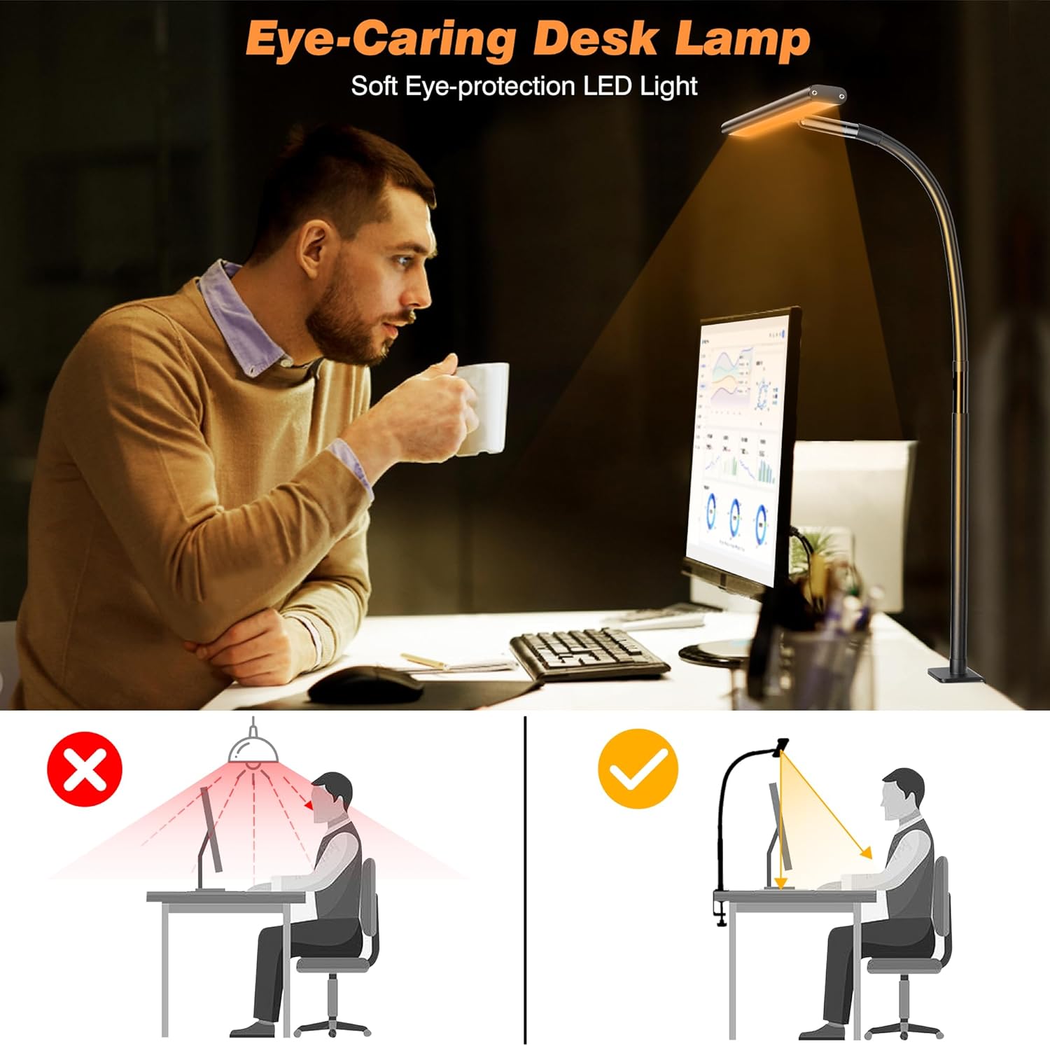 included 5v/3a usb adapter, touch control, and aluminum+abs construction for heat dissipation and 60,000-hour lifespan
