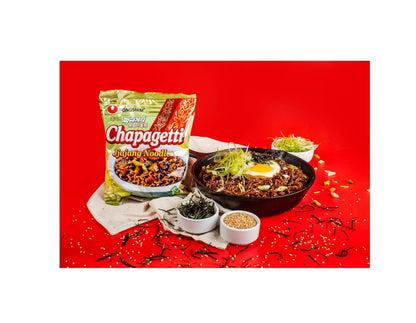 included sauce packet with vegetable blend (carrots, onions, ground beans, grains)