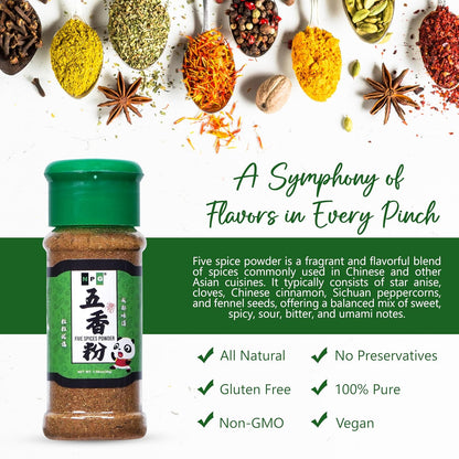 includes bay leaf as part of the blend (non-traditional addition)