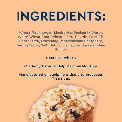 Duncan Hines Simple Mornings Blueberry Streusel Premium Muffin Mix – Make-Ahead Muffins for Efficient Office Break Room Snacking