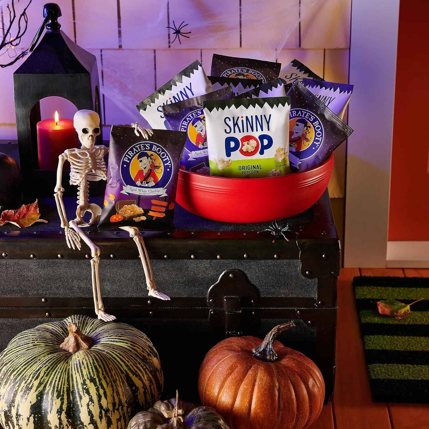 SkinnyPop Family Favorites Multipack – Desk Drawer Snack Stash for Between-Video-Call Breaks at the Home Office