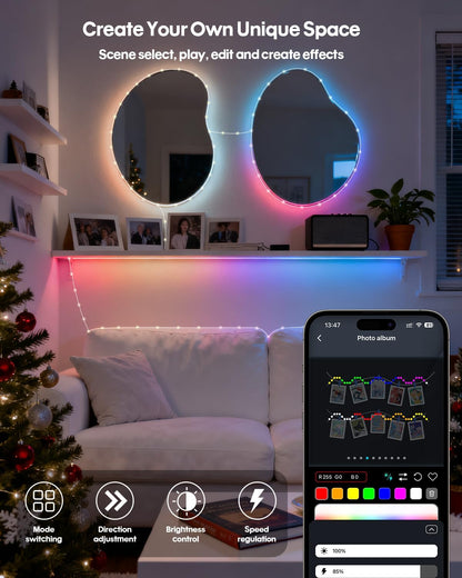 individually addressable led beads with 16 million diy color options