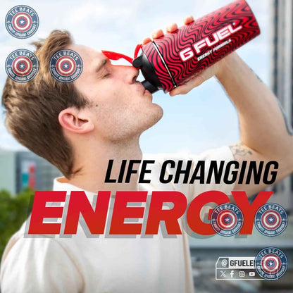 G Fuel PewDiePie Variety Flavor Energy Sticks – Birthday Gift Box for Esports Fans and PewDiePie Subscribers