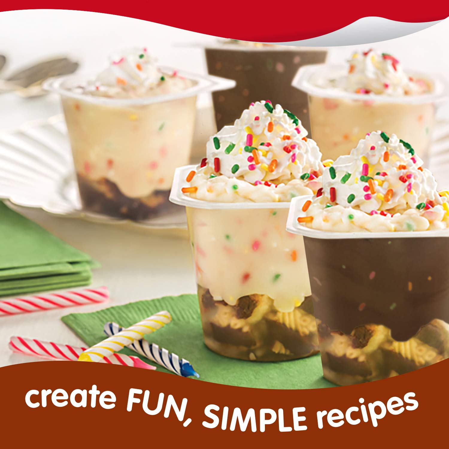 individually portioned cups ideal for lunches, portion control, and grab-and-go use