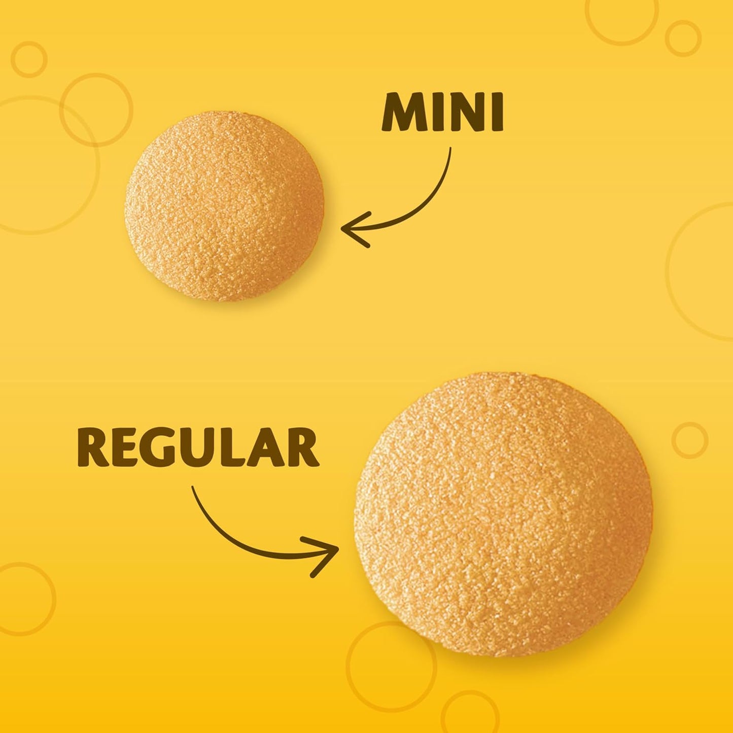 individually portioned mini travel packs for portion control and convenience