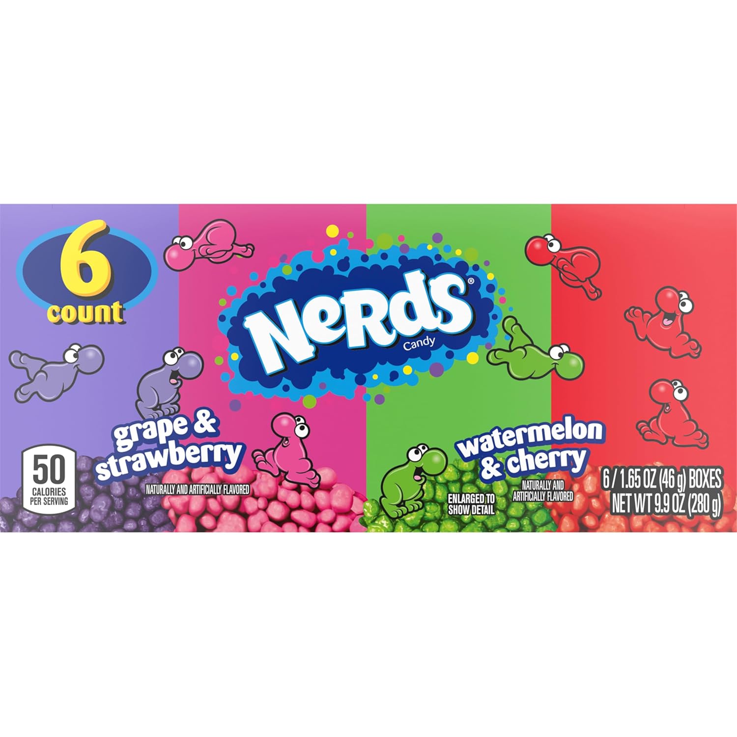 individually sealed 1.65 oz boxes for portion control