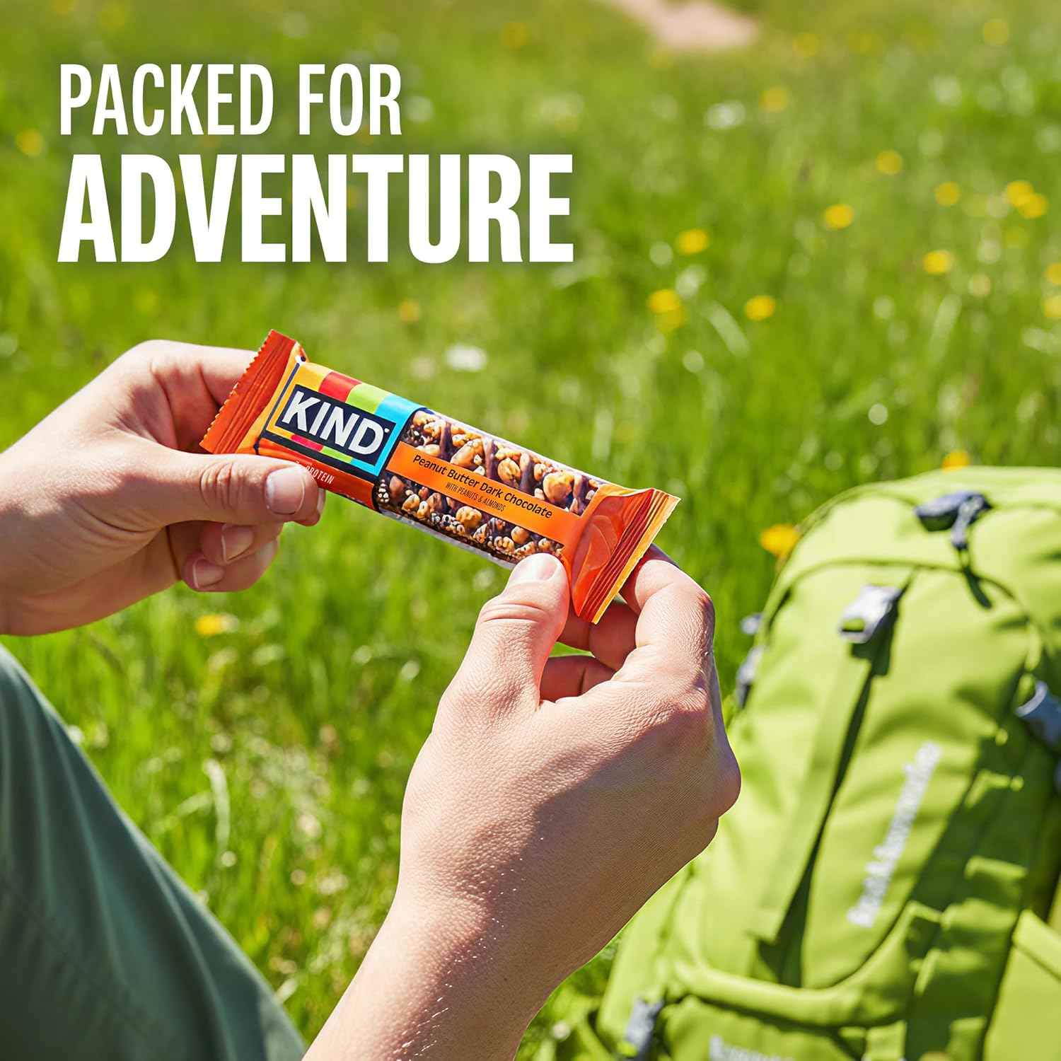 KIND Healthy Snacks Bars Variety Pack – Mindful Office Snack for Clean Energy, 18-Count Gluten Free Pack