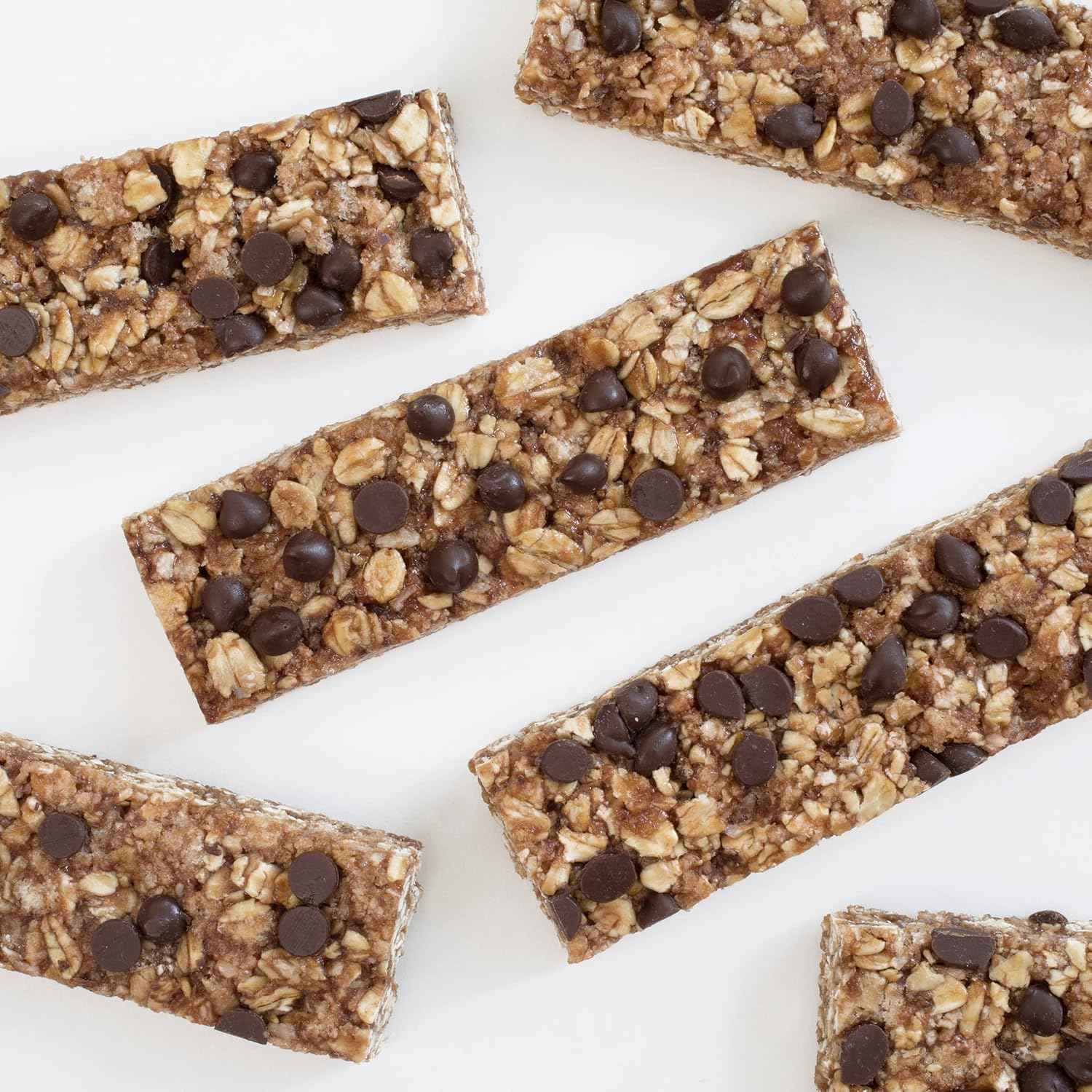 Annie's Organic Chocolate Chip Granola Bars – Office Desk Drawer Snack, 12 ct