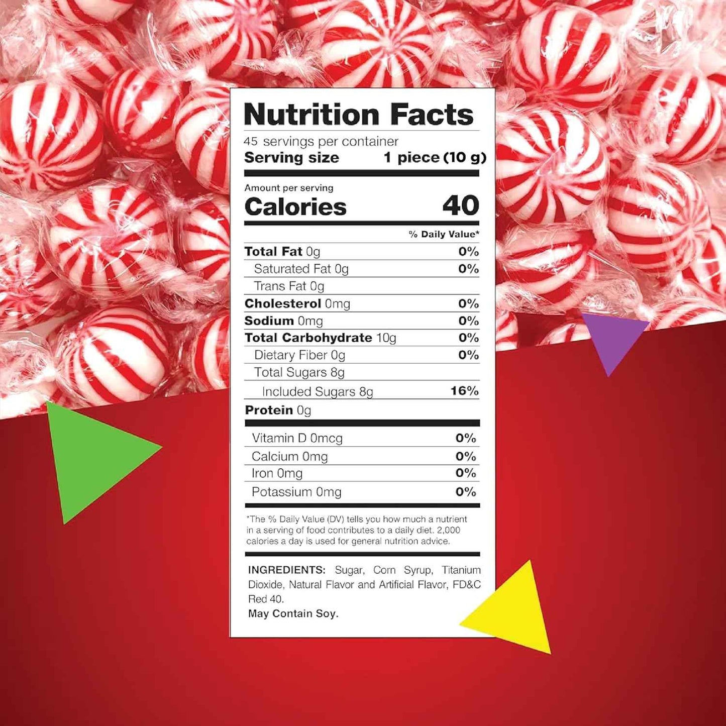 Peppermint Hard Candy – Fresh Breath Mints for Purse, Desk Drawer, and On-the-Go Confidence