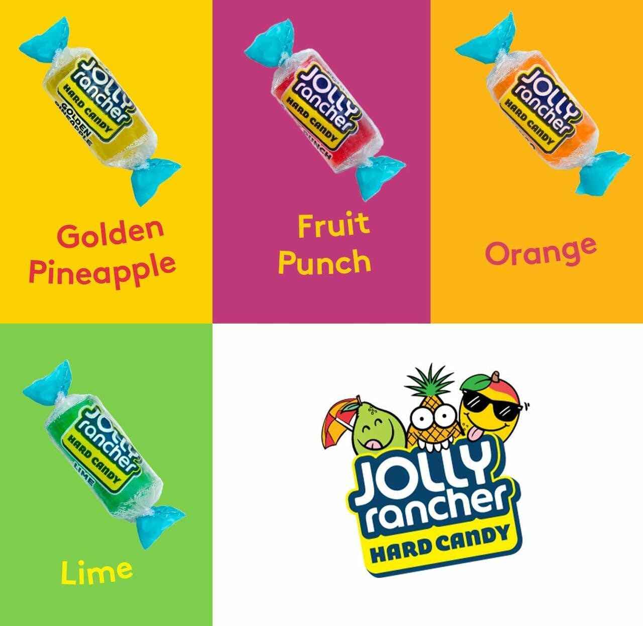 JOLLY RANCHER Tropical Hard Candy – Kid-Friendly Party Favor Bags and Halloween Bowl Fillers for Family Gatherings