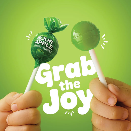 individually wrapped lollipops for freshness and easy distribution