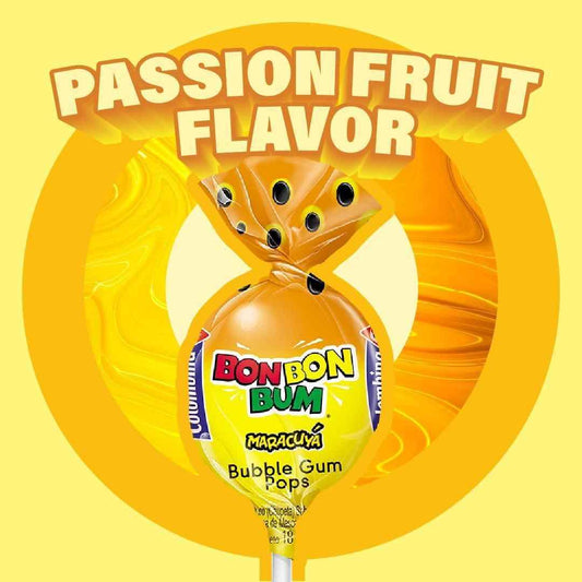 Colombina Bon Bon Bum Lollipops – Nostalgic Colombian Hard Candy Stocking Stuffer and Prank Gift for White Elephant Exchanges