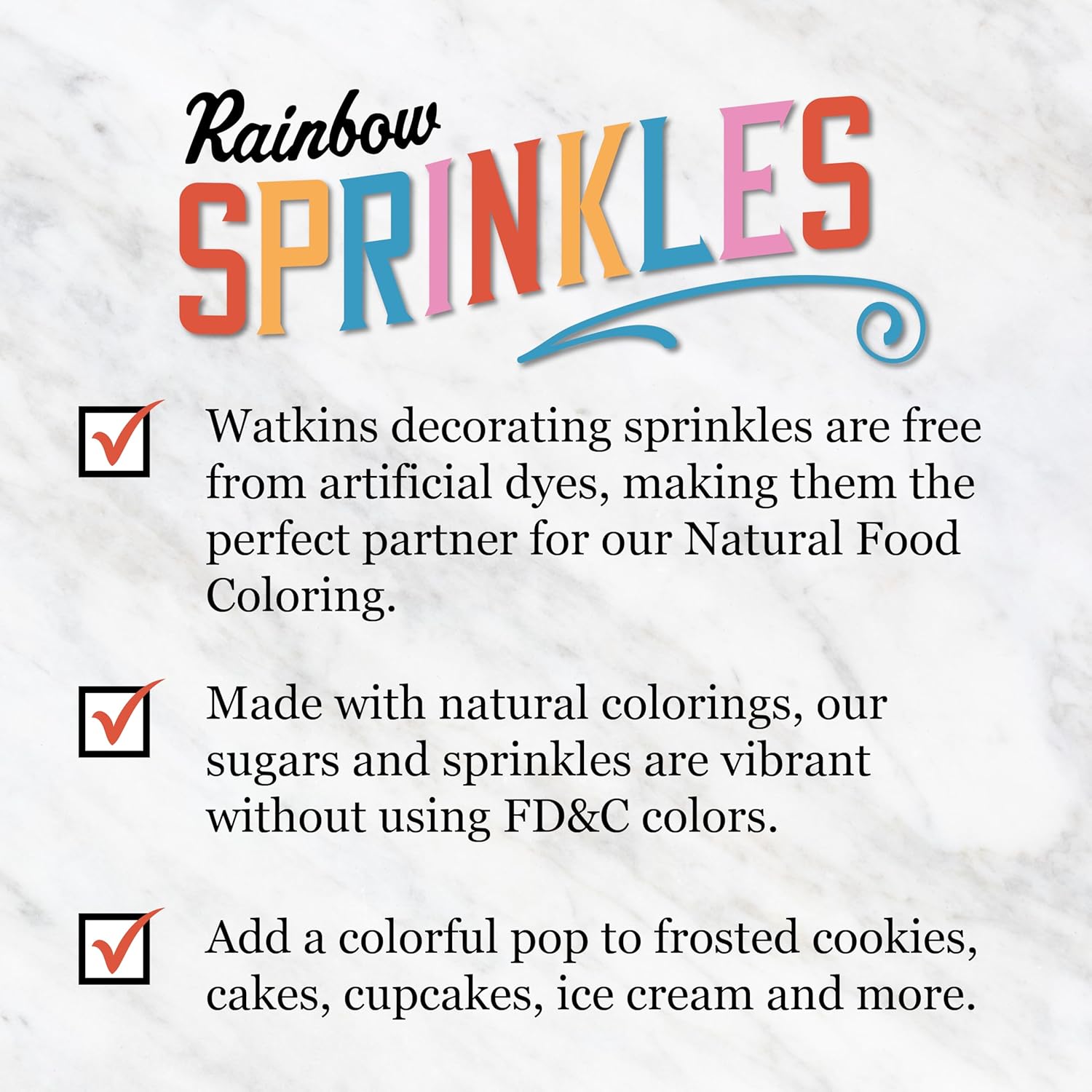 ingredient list of sugar, corn starch, palm oil, palm kernel oil, sunflower lecithin, and natural flavors