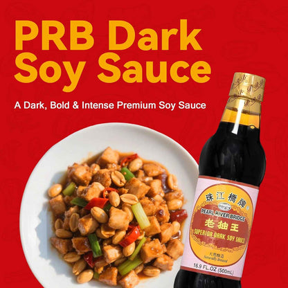 Pearl River Bridge Superior Dark Soy Sauce – Portable Marinade for Outdoor Grilling Sessions