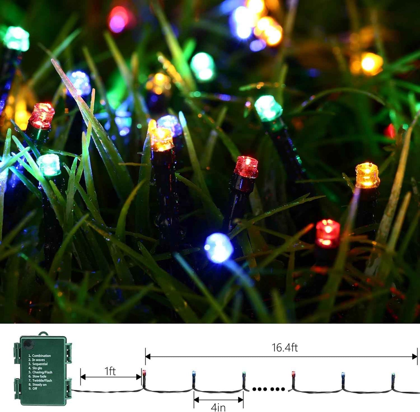 LumDecor Battery String Lights – Child and Pet Safe Cordless Lighting for Kids Room and Playroom, Cool Touch LED 6hr Timer