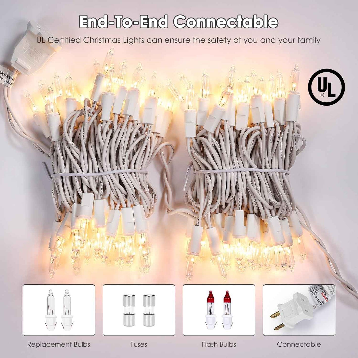 HOLIDAY HARVEST Christmas String Lights – Charming Housewarming Gift for New Homeowners