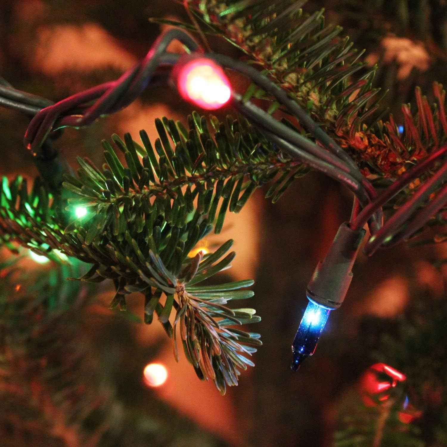 Dazzle Bright Incandescent Fairy Lights – Warm Ambiance Accent for Fireplace Mantel and Christmas Tree Decor