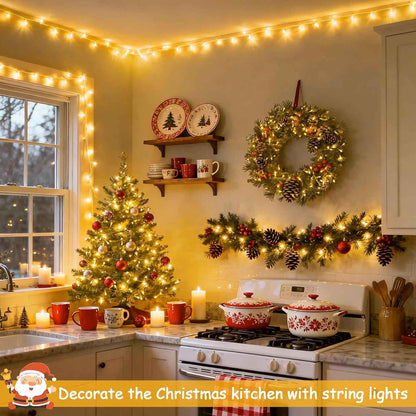 JMEXSUSS LED String Lights – UL588 Certified 30V Low Voltage Fairy Lights, Safe Around Kids, Pets, and Curtains