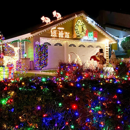 ip44 waterproof string lights and battery box for outdoor use