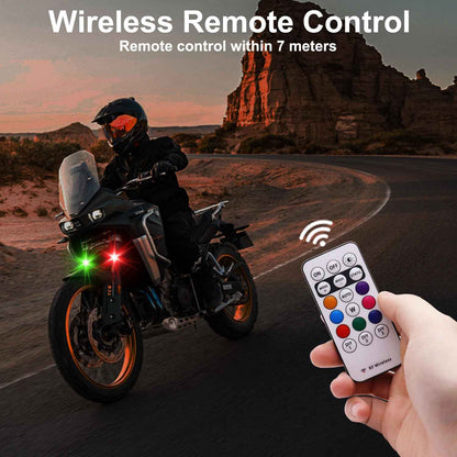 Drone Pilot Gift Set – Wireless Anti-Collision Strobe Lights for RC Hobbyists and Night Flyers