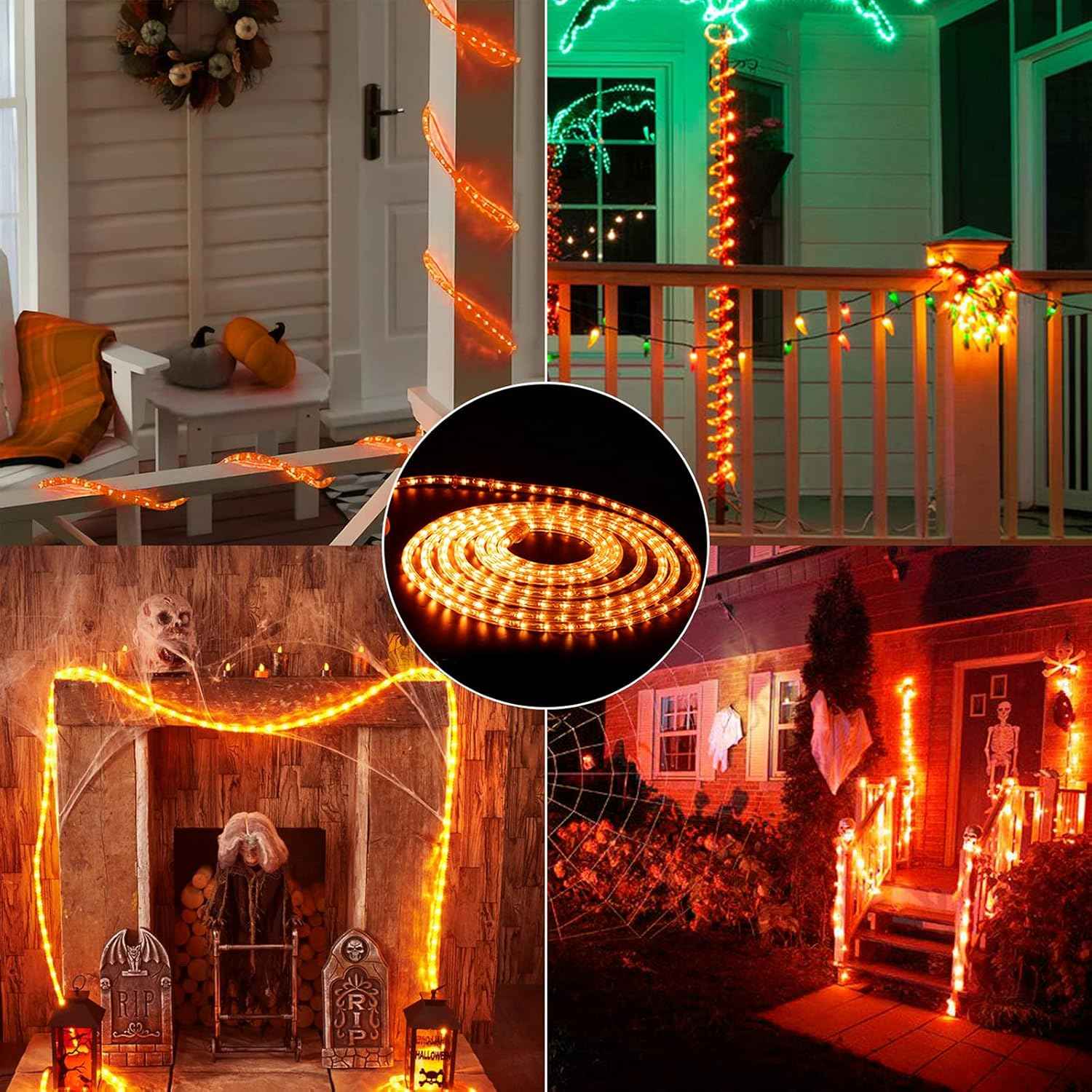 Brizled Rope Lights 18ft 216 LED – Thoughtful Housewarming Gift for New Homeowners and Apartment Movers