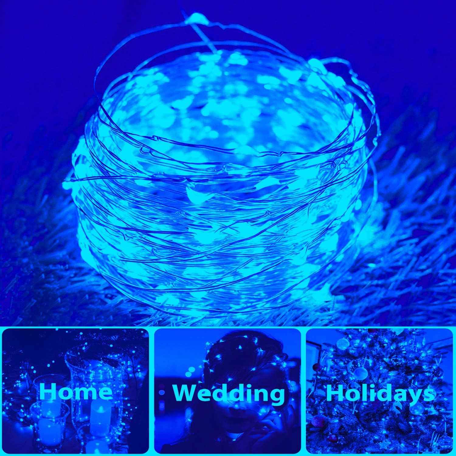 LumLove Solar String Lights – Thoughtful Birthday and Housewarming Gift for Her, 66FT 200 LED Copper Wire Fairy Lights with 8 Modes and Gift-Ready Packaging