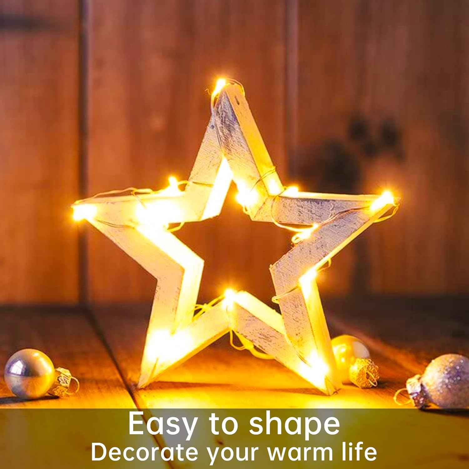 Brightown Child Safe LED String Lights – 12 Pack Toddler Nightlight Alternative for Bedroom Ceiling