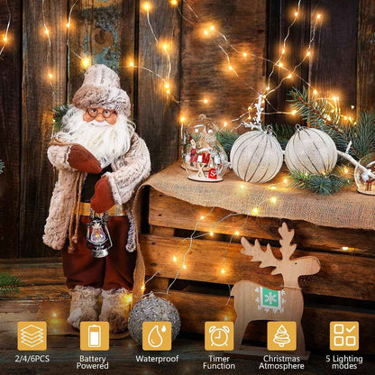 Lumoonity LED Fairy Lights – Flameless Bedroom Nightlight for Safe Sleep, No Fire Risk