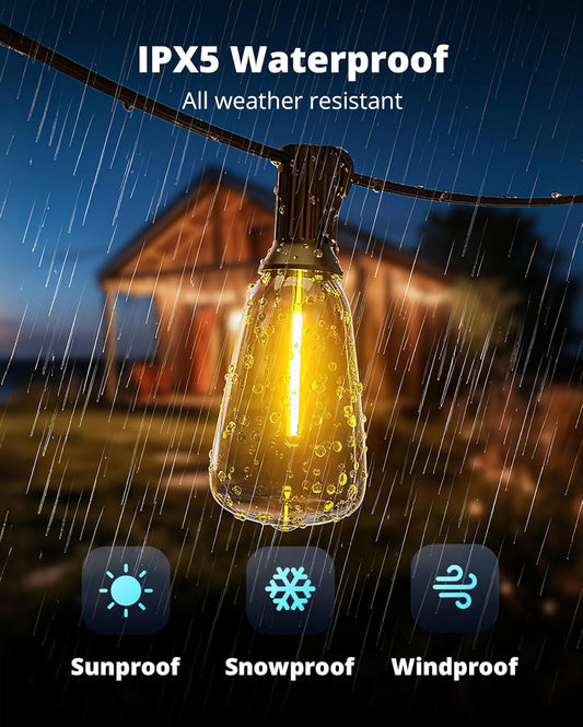 ipx5 waterproof sealed sockets and durable weather-resistant construction