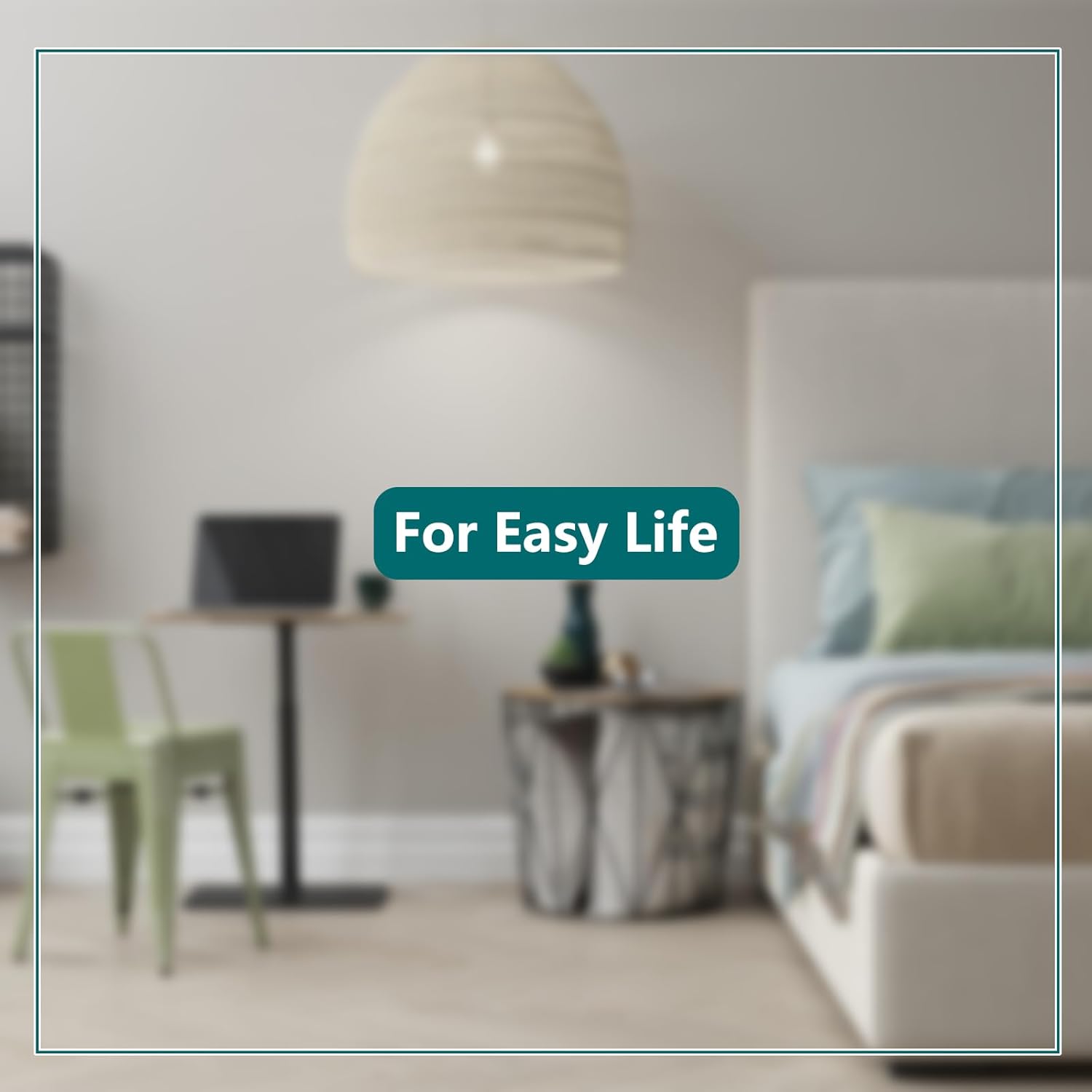 Jayen Rubber Shims – Clean-Looking Furniture Levelers in Matte Black, Stackable Rubber Wedges for an Uncluttered Home
