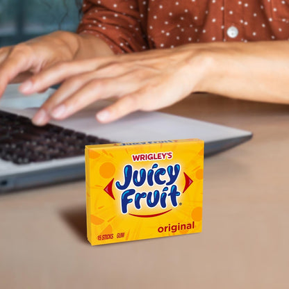 Juicy Fruit Gum Office Desk Candy Jar Refill – 45 Count Bulk Pack for Coworkers