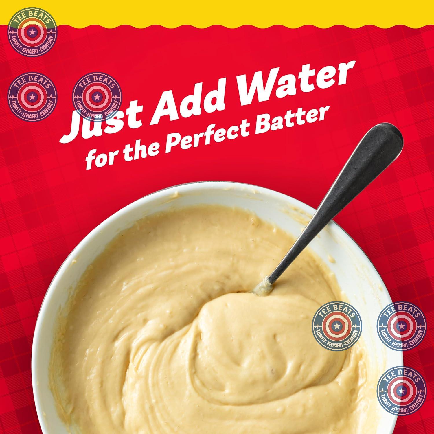 just-add-water preparation (no eggs or milk required)