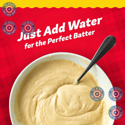 just-add-water preparation (no eggs or milk required)