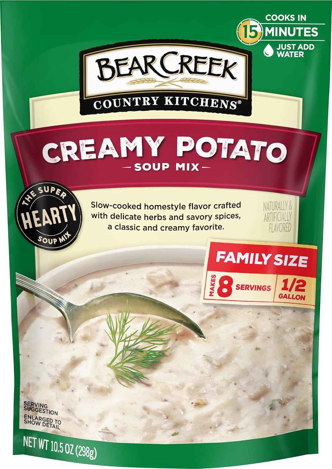 Bear Creek Creamy Potato Soup Mix – Easy Family Weeknight Dinner for Picky Eaters