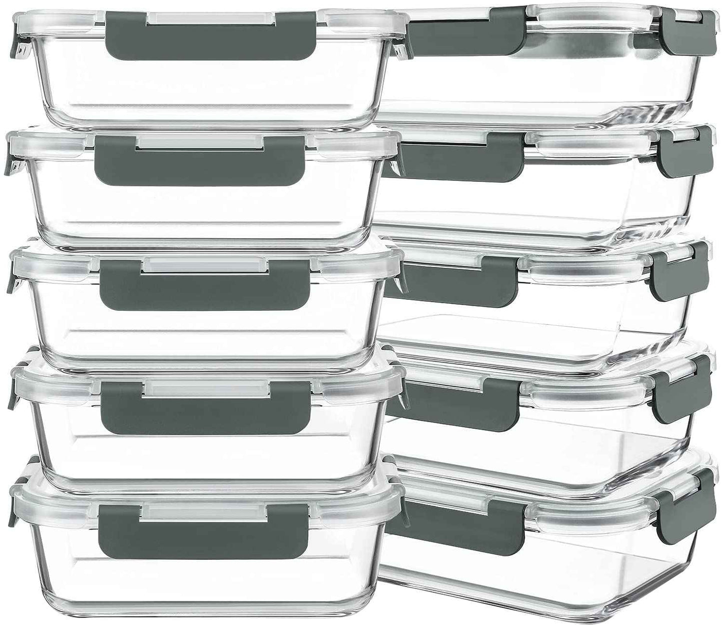 30 oz Borosilicate Glass Lunch Box Set – Thoughtful Gift for Health-Conscious Friends
