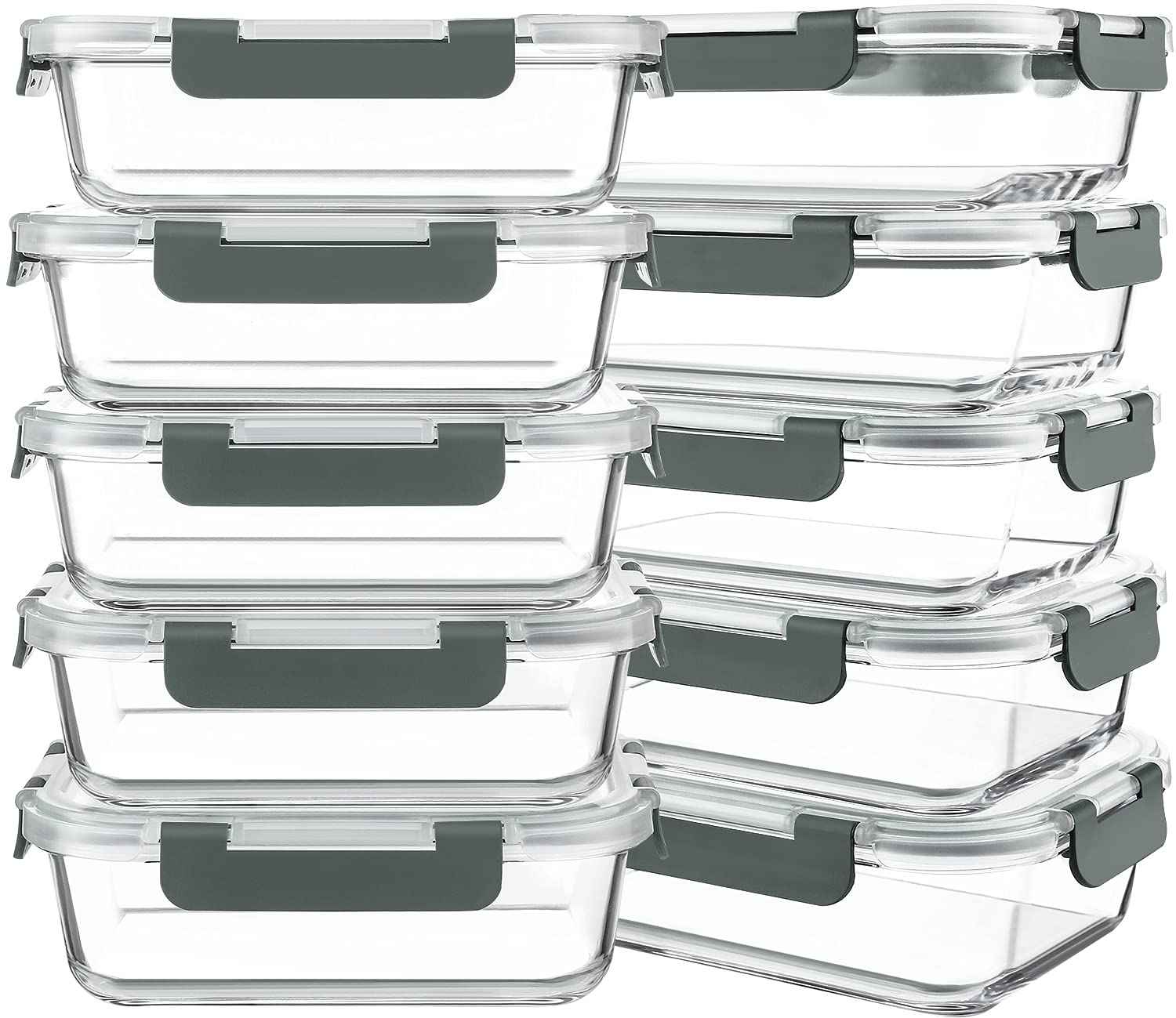 30 oz Borosilicate Glass Lunch Box Set – Thoughtful Gift for Health-Conscious Friends