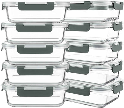 30 oz Borosilicate Glass Lunch Box Set – Thoughtful Gift for Health-Conscious Friends